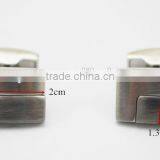 Stylish Mens Shirt Matte Silver Cufflinks Matt Blank Cufflink thumbnail-2