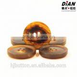2016 Coffee Color Horn Button Coffee Buttons High Quality Coffee Button thumbnail-3