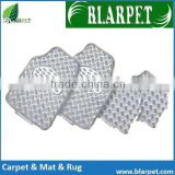 Latest promotional silver PVC aluminium auto carpet mat