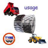 L3/E3 off the Road Dump Truck Scraper Otr Bias Tube Tyres Qingdao Manufacturer OEM Whole Sale thumbnail-3