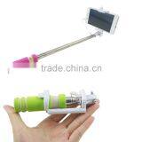 Wired Mini Selfie Stick Handheld Monopod Extendable Fold Selfie Stick For IPhone Samsung Smartphone Phones Camera Selfie thumbnail-1