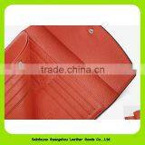 16898 RFID Blocking Genuine Leather Bright-coloured Fashion Design Lady Wallet thumbnail-6
