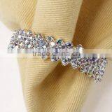Table Decoration & Accessories Type Crystal Wedding Napkin Rings thumbnail-1