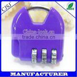 Cheap Zinc Alloy Combination Code Safe Luggage Lock thumbnail-1