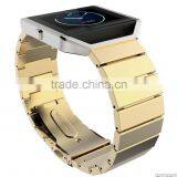 Stainless Steel Replacement Smart Watch Band Wrist Strap Bracelet With Butterfly Buckle Clasp or Fitbit Blaze Smart Watch Band thumbnail-4