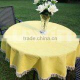 high quality fringe lace tablecloth