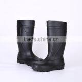 2016 Wholesale Cheap Black Safety PVC Rain Boots, Steel Toe Insert Safety Boots thumbnail-2