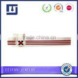 Brass Blank Tie Pin Bow Colorful Enamel Tie Clip thumbnail-3