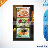 Popular Advertising Aluminum Frame Lighted Menu Board thumbnail-2