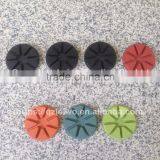 Floor Polishing Pads 4 inch (100 mm) Diamond Resin Polishing Pad Thickness 12 mm for Concrete Granite Marble Terrazzo Wet Use