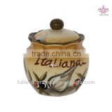 ceramic cookie jar with fashional design
