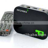 Android 4.0 DDR3 Mini PC WIFI Google IPTV Smart TV Box CPU A10