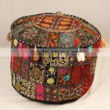 Pouffe Covers Home Furniture and Stool, Ottoman Pouf Chair Bean Bag Home Stool Pouf thumbnail-4