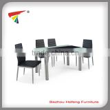 GLASS DINING TABLE AND 4 DINING CHAIRS SET BRAND NEW