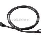 Lucktech Cat5e Snagless Ethernet Patch Cable in Black 3 Feet