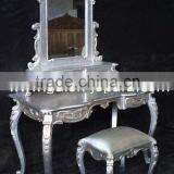 Dresser Silver Furniture - Wooden Bedroom Set Furniture - Mahogany Furniture thumbnail-1
