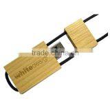 Lanyard Wood Usb Drive 32GB thumbnail-1