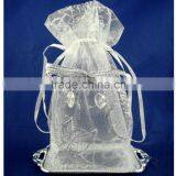 Fectory Directly Square Bottom Organza Bag for Cutomer Shopping thumbnail-1