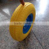 2.80/2.50-4PU Foam Wheel,flat Free Wheel,polyurethane Wheel