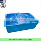 Hot Sale on Amazon Customized Logo Perfect Big Size Silicone Ice Cube Mold thumbnail-6