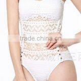 BSC098 Beautiful Sex Girl One Piece Pure Triangle Bikini Swimwear thumbnail-3