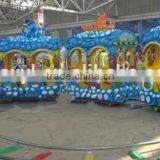 Theme Park Kids Game Equipment Electric Track Train for Children Sale thumbnail-6