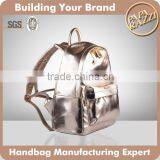 3709-2015/2016 Top Selling PAPARAZZI Brand Trendy Design Metallic PU Ladies Backpack