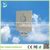 Outdoor Pure White 12w Alluminium Alloy All in One Solar Led Street Light thumbnail-2
