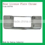 toyota hiace part #000708 Hiace Rear license plate cover chrome