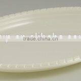 V272120,27.5x21.5cm Colored Oval Plate