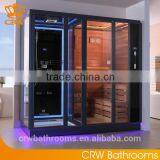 CRW AG0008 Luxury Steam Shower Room With Sauna thumbnail-1