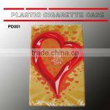 Hot Sell New Design Heart Style Plastic Cigarette Case/box/holder for 85mm Cigarettes Pack thumbnail-1