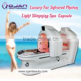HOT! Luxury Far infrared slimming spa capsule/ hydrotherapy steam spa capsule