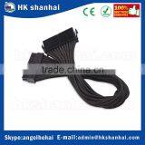 2017 Trending Products Low Price 24 Pin ATX PSU Extension Cable Motherboard Power Supply Male to Female Extension Cable 30cm Bla