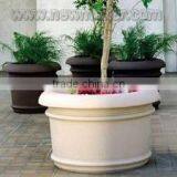 Rotational Molded Garden Pot , Plastic Flowerpots thumbnail-2