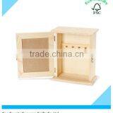 Custom Unfinished Wood Key Box Cabinet thumbnail-2