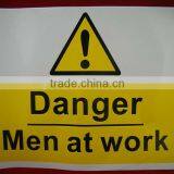 High Quality Custom Logo Danger Warning Sticker OEM thumbnail-1