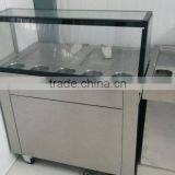 Stainless Steel Fried Ice Cream Roll Machine|Best Quality Roll Fry Fried Ice Cream Machine thumbnail-1