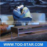 The New Designed Virtual Reality High-definition Screens 3D Video Glasses Box Helmet for Movies thumbnail-3