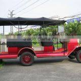 4 Wheel Drive 8 Seater Electric Sightseeing Vintage Tourist Car thumbnail-5