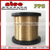 PPS monofilament yarn for expandable braided sleeving