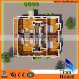 2015 Beautiful Design China Supplier Modern Steel Prefab Duplex Villa thumbnail-4