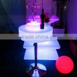 HUAJUN Popular Style Wooden Bar Counter Design /bar Counter Furniture With Led Light thumbnail-5