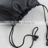Leather Bag Leather Drawstring Bag for Man thumbnail-3