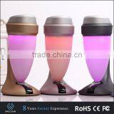 Top Selling Products Wireless Big Colorful Power Bank FM Bluetooth With Led Light thumbnail-2