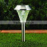 6PK Stainless Steel Solar Pathway Light LED Outdoor Landscape Lawn Lamp thumbnail-2