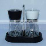 2 Pieces Salt and Pepper Mills With Stand thumbnail-3