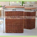 Beautiful Rattan Wicker Laundry Basket With Lids & Large Storage Basket thumbnail-1