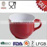 Hot Selling Melamine Wholesale Two Tone Coffee Mug With Handle Melamine Cup thumbnail-1