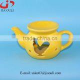 Hot Design Cheap Teapot Shape Ceramic Oil Warmers, Oil Heater Stove thumbnail-2